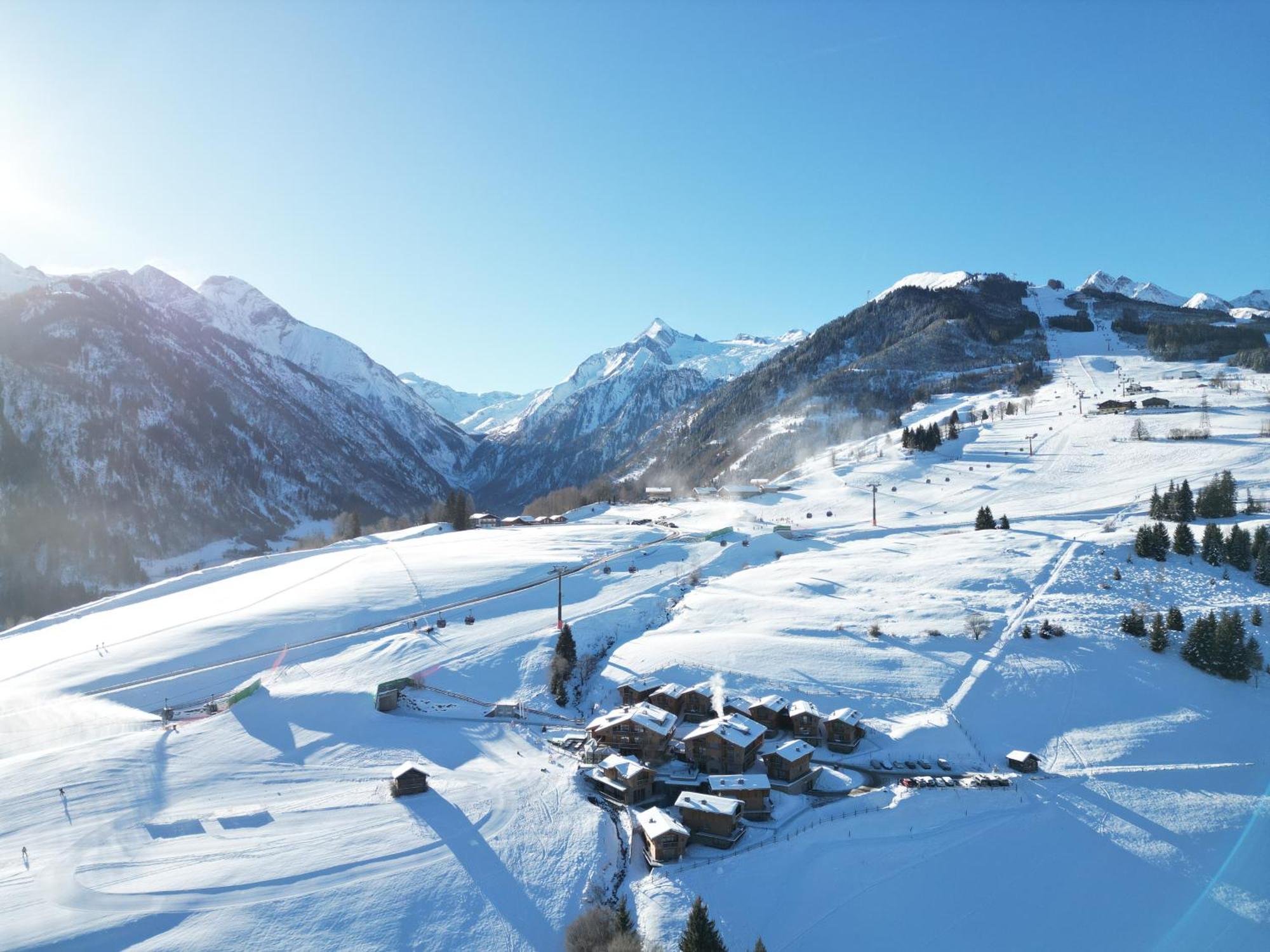 Chaletdorf Zaglgut Kaprun Ski In&Ski Out Exterior foto